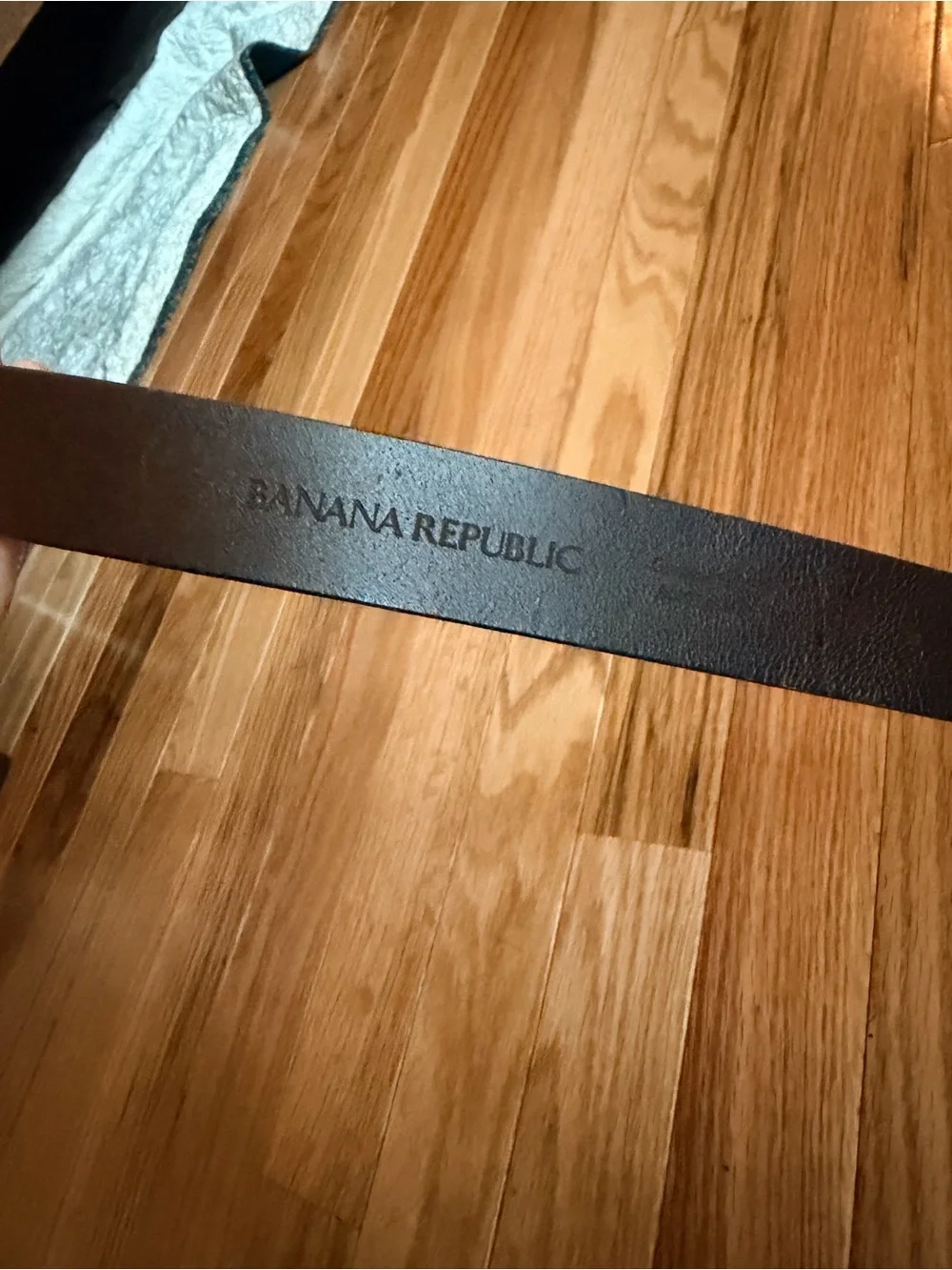 Genuine leather belt